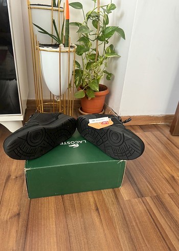Lacoste Siyah Bağcıklı Erkek Spor Ayakkabı - Görsel 3