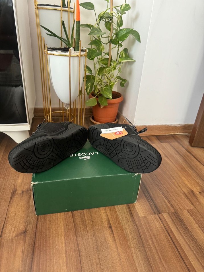 Lacoste Siyah Bağcıklı Erkek Spor Ayakkabı - Görsel 3