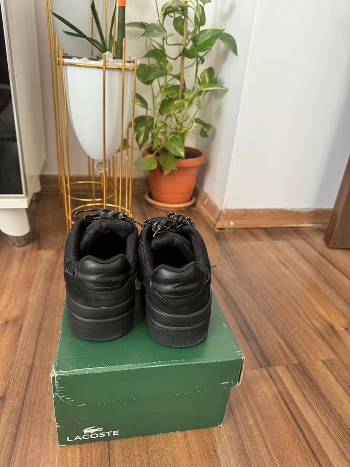 Lacoste Siyah Bağcıklı Erkek Spor Ayakkabı - Görsel 2