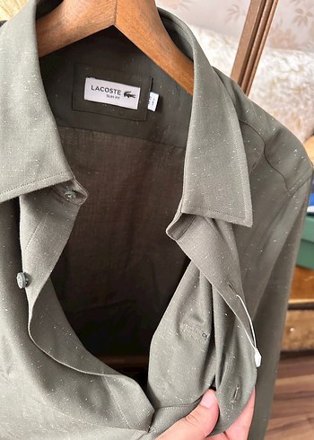 Lacoste %100 pamuk Gömlek - Görsel 5