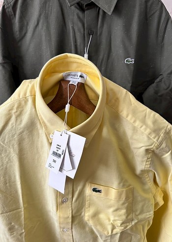 Lacoste  Gömlek %100 organik pamuk - Görsel 2