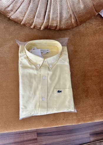 Lacoste  Gömlek %100 organik pamuk - Görsel 8
