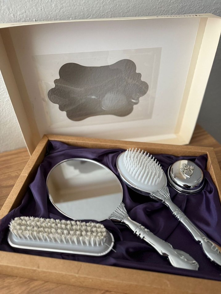 Mor İşlemeli Geleneksel tarzda tarak seri - Görsel 2