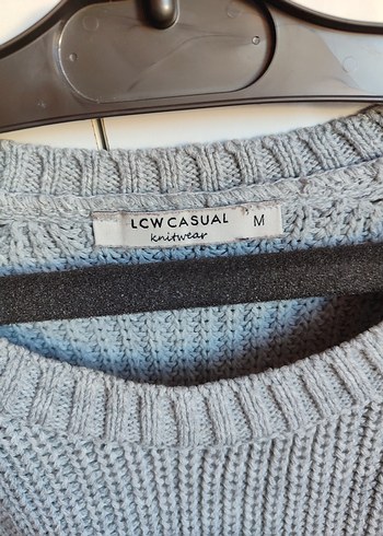 LCW Gri Kadın Triko Kazak - Görsel 3