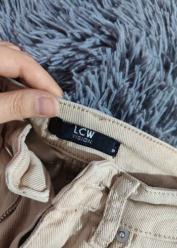 LCW Açık Kahverengi Kadın Pantolon - Görsel 4