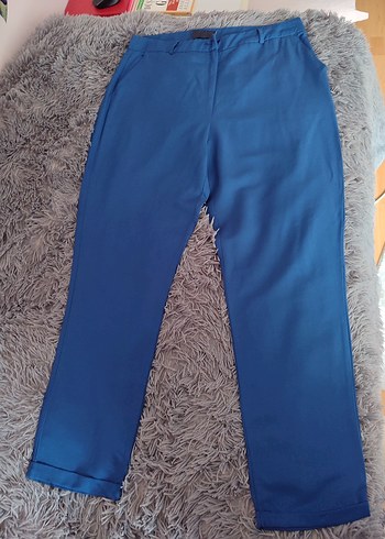 LCW Kadın Mavi Kumaş Pantolon - Görsel 2