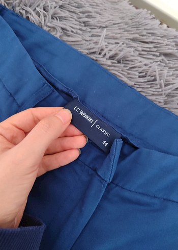 LCW Kadın Mavi Kumaş Pantolon - Görsel 3