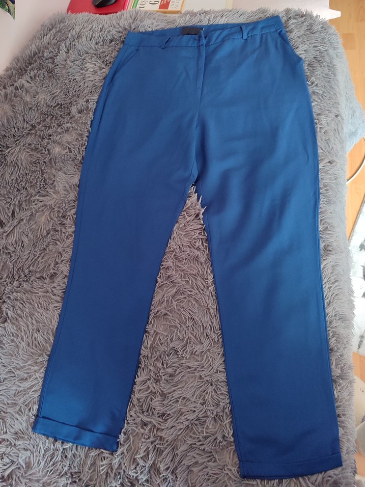 LCW Kadın Mavi Kumaş Pantolon - Görsel 2