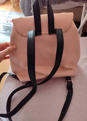 Somon Deri Kadın Sırt Çantası - Görsel 4