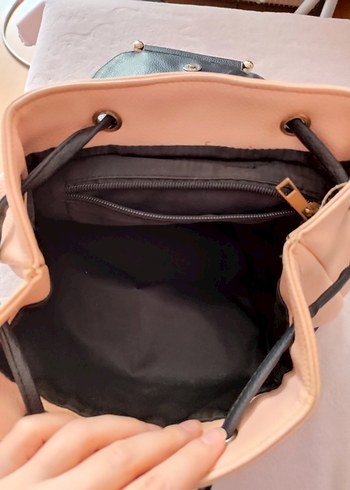 Somon Deri Kadın Sırt Çantası - Görsel 7