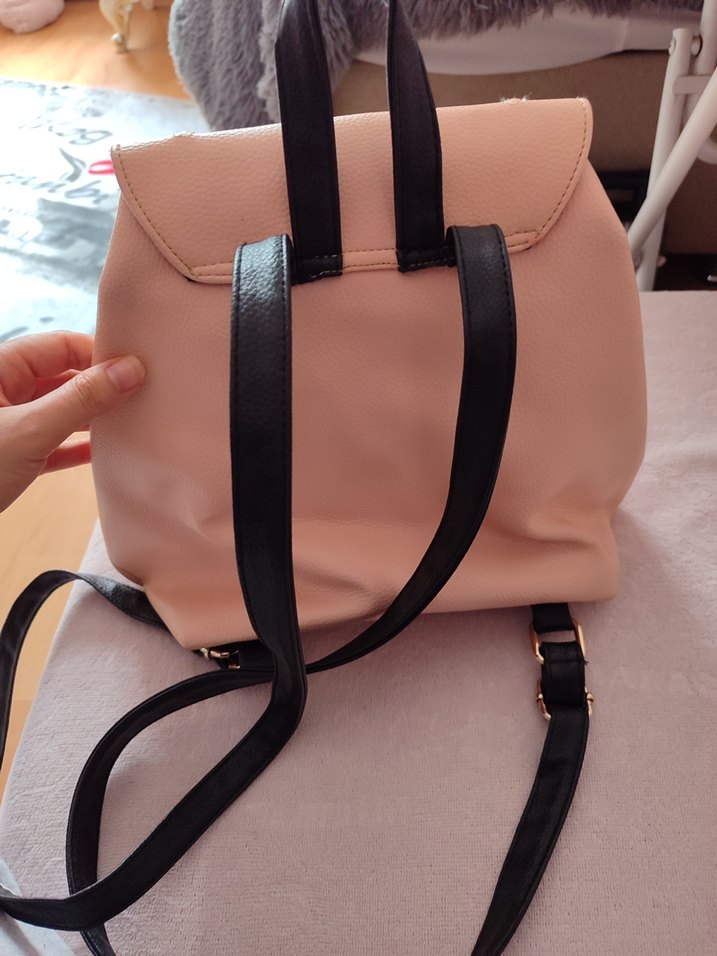 Somon Deri Kadın Sırt Çantası - Görsel 4