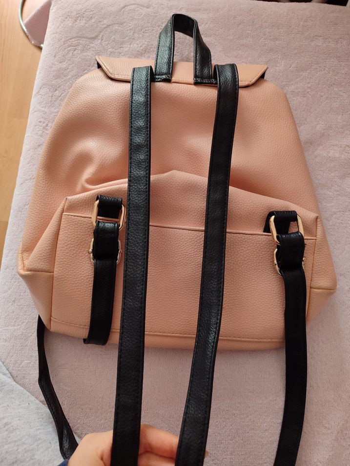 Somon Deri Kadın Sırt Çantası - Görsel 5