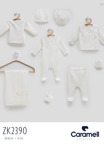 Caramell Pembe 10 Parça Hastane Çıkışı Seti 0-3 Ay - Görsel 4