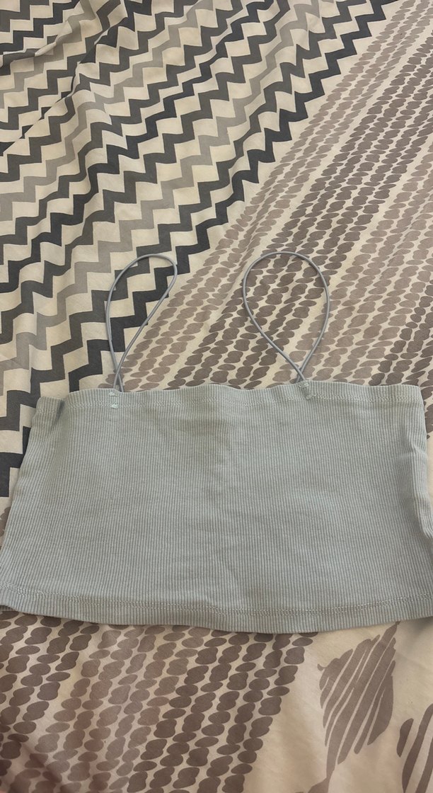 Pembe ve Mavi Bebek Askılı Üstler - Görsel 3