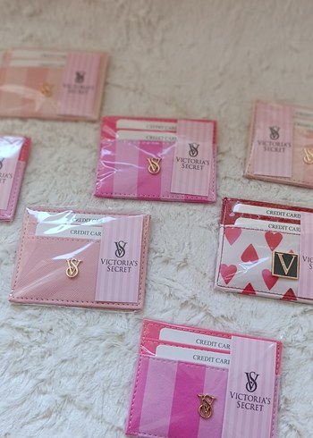 Victoria's Secret Baskılı Pembe Kadın Fermuarlı Cüzdan - Görsel 7