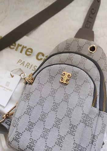 Pierre Cardin Gri Kadın Çapraz Çanta - Görsel 6