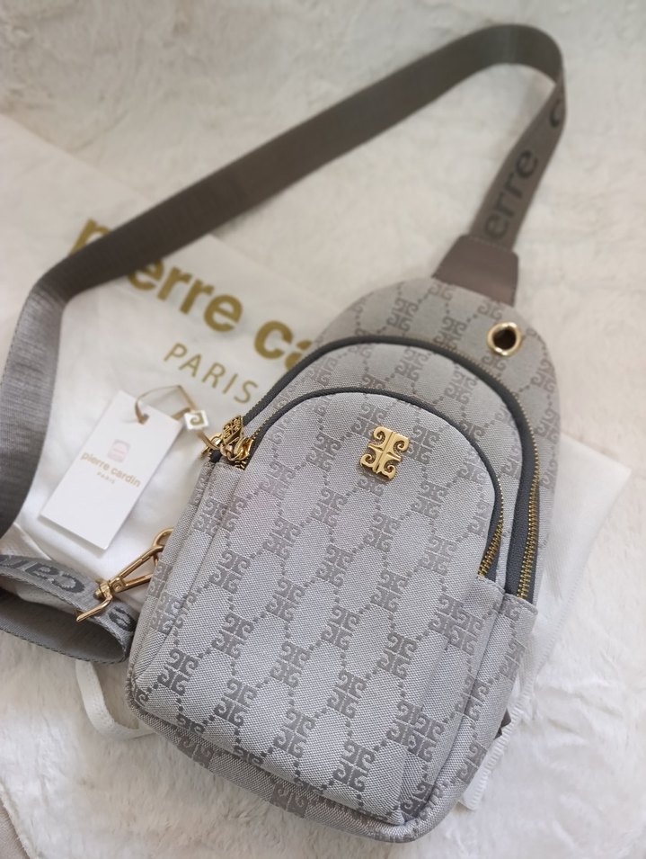 Pierre Cardin Gri Kadın Çapraz Çanta - Görsel 3