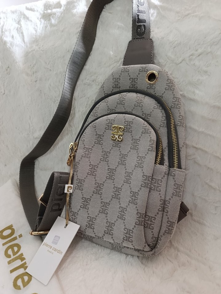 Pierre Cardin Gri Kadın Çapraz Çanta - Görsel 2