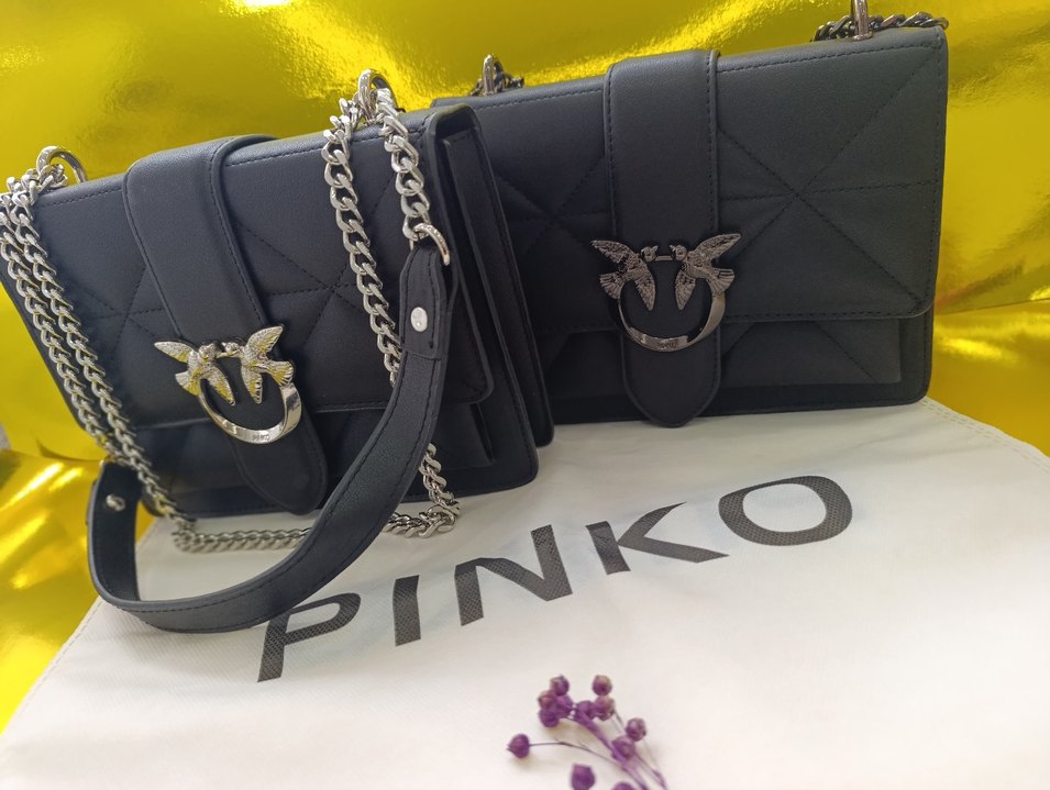 Pinko zincir askılı çanta - Görsel 3