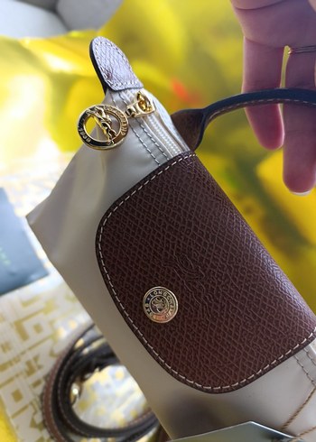 İthal Longchamp xs mini pouch - Görsel 6