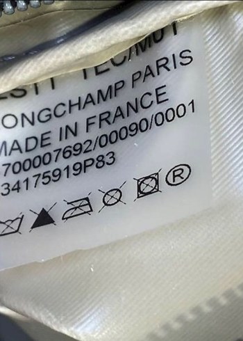 İthal Longchamp xs mini pouch - Görsel 3