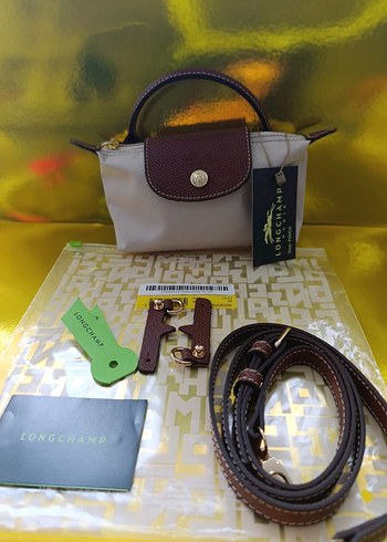 ithal Longchamp xs mini pouch - Görsel 5