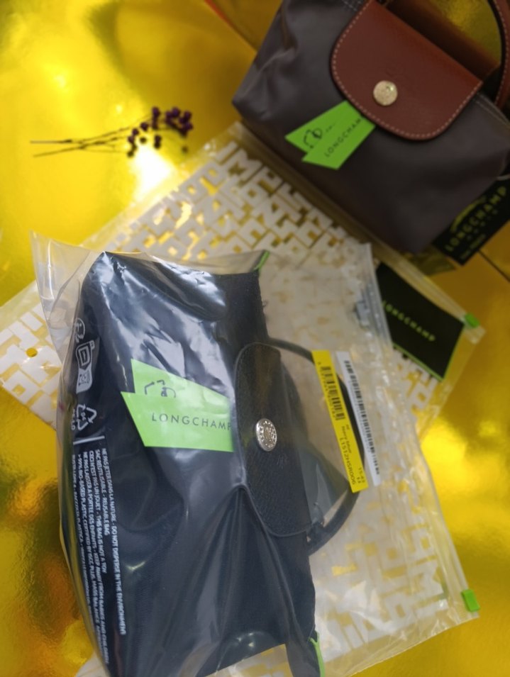 ithal Longchamp xs mini pouch - Görsel 3