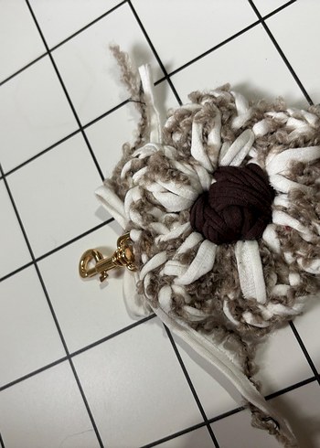 Bohem Örgü Kadın Charm Anahtarlık - Görsel 2