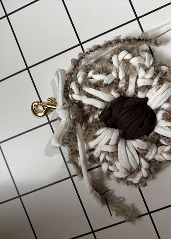 Bohem Örgü Kadın Charm Anahtarlık - Görsel 5