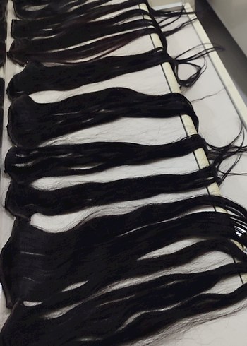 Siyah Tress kaynak saç - Görsel 2