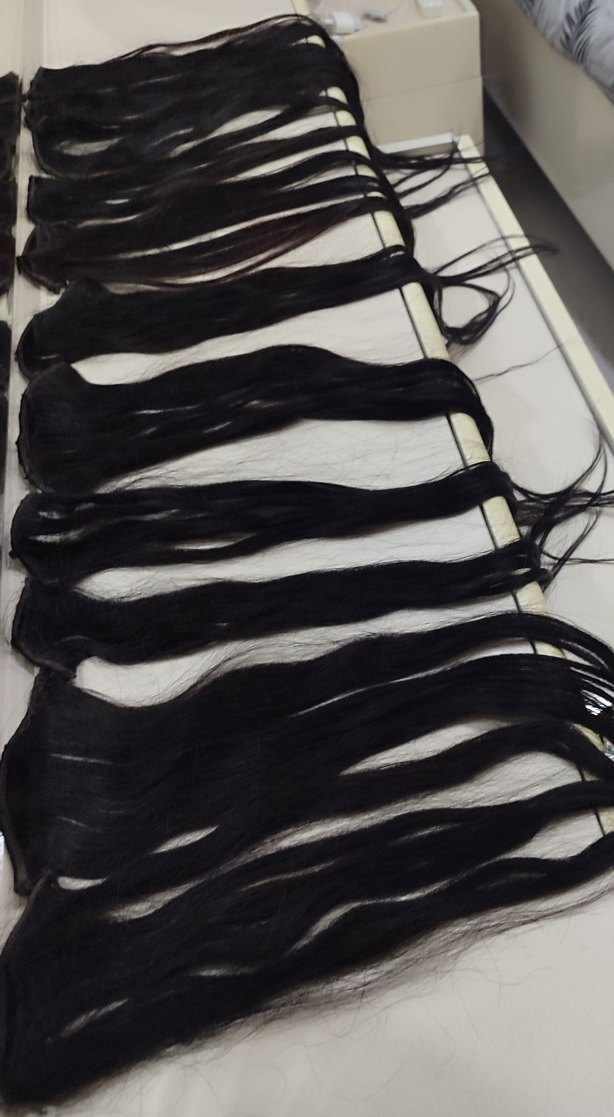 Siyah Tress kaynak saç - Görsel 2