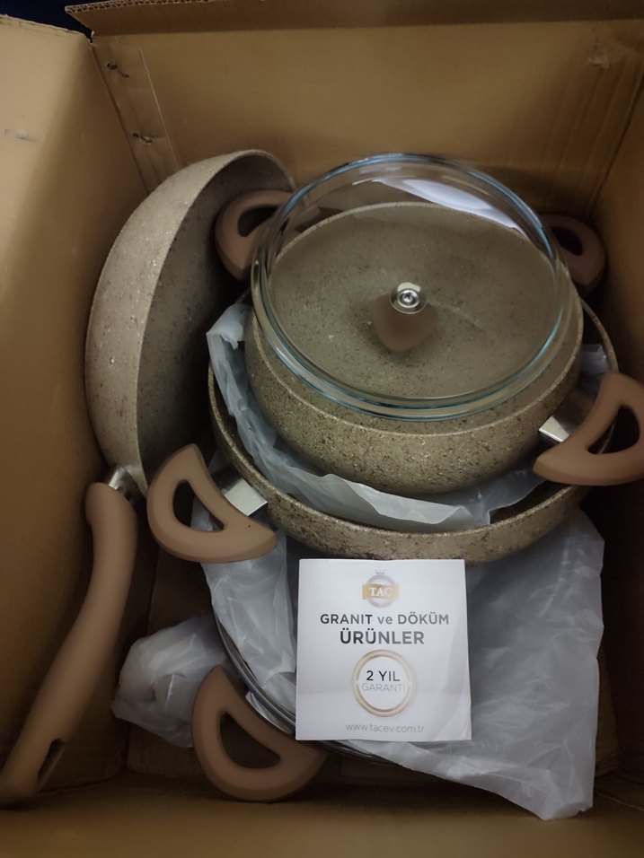 Mastercook Tombik 7 parça tencere seti - Görsel 3