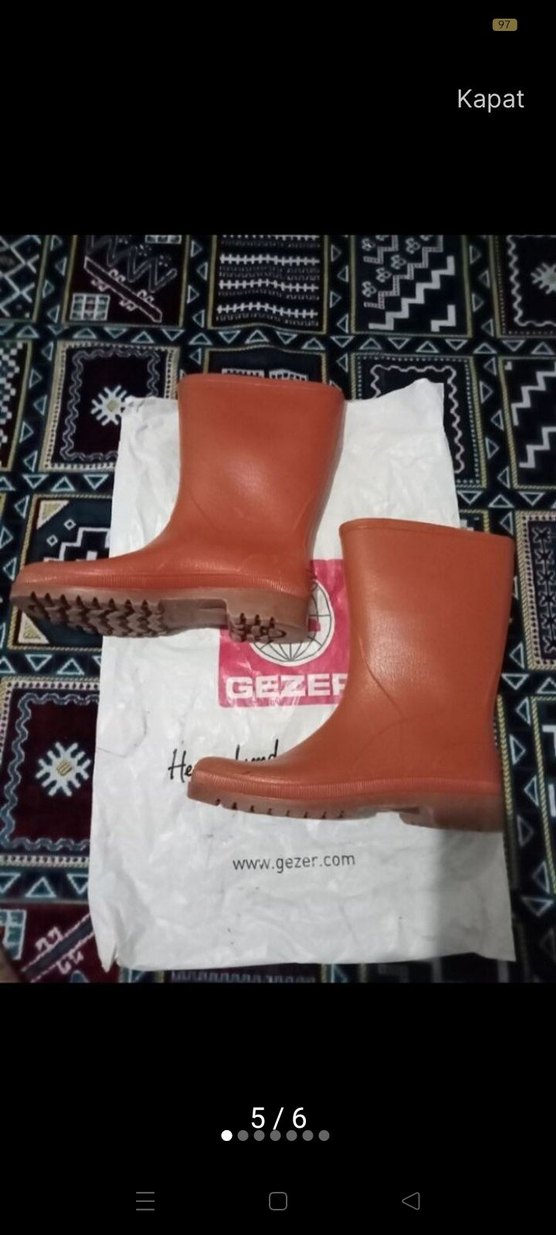 Kahverengi Lastikli Erkek Diz Boyu Bot - Görsel 2