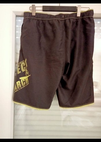 Siyah Baskılı Erkek Mini Şort - Görsel 4