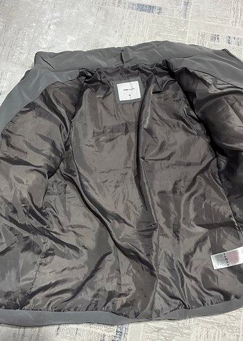 Gri Oversize Kışlık Mont - Görsel 2