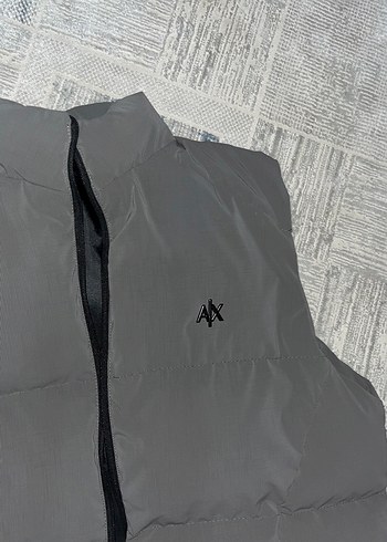 Gri Fermuarlı Yelek - Görsel 2