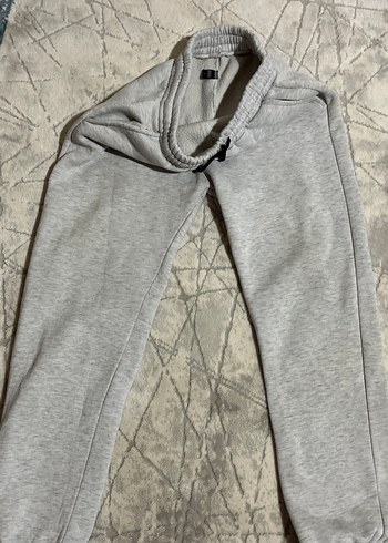 Gri Rahat Kesim Eşofman Altı - Görsel 3