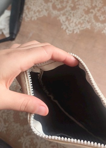 Minimalist Gri Kadın Çapraz Çanta - Görsel 3