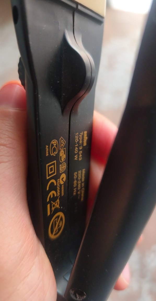 Siyah Braun Profesyonel Saç Düzleştirici - Görsel 2