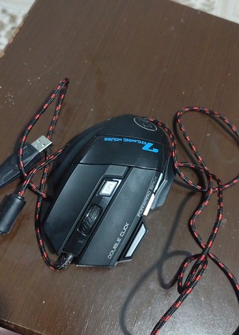Kablolu Siyah Oyun Mouse'u - Görsel 2