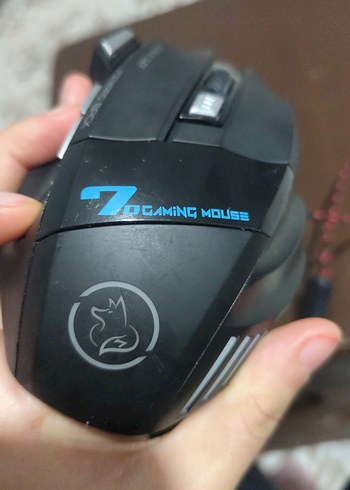 Kablolu Siyah Oyun Mouse'u - Görsel 4
