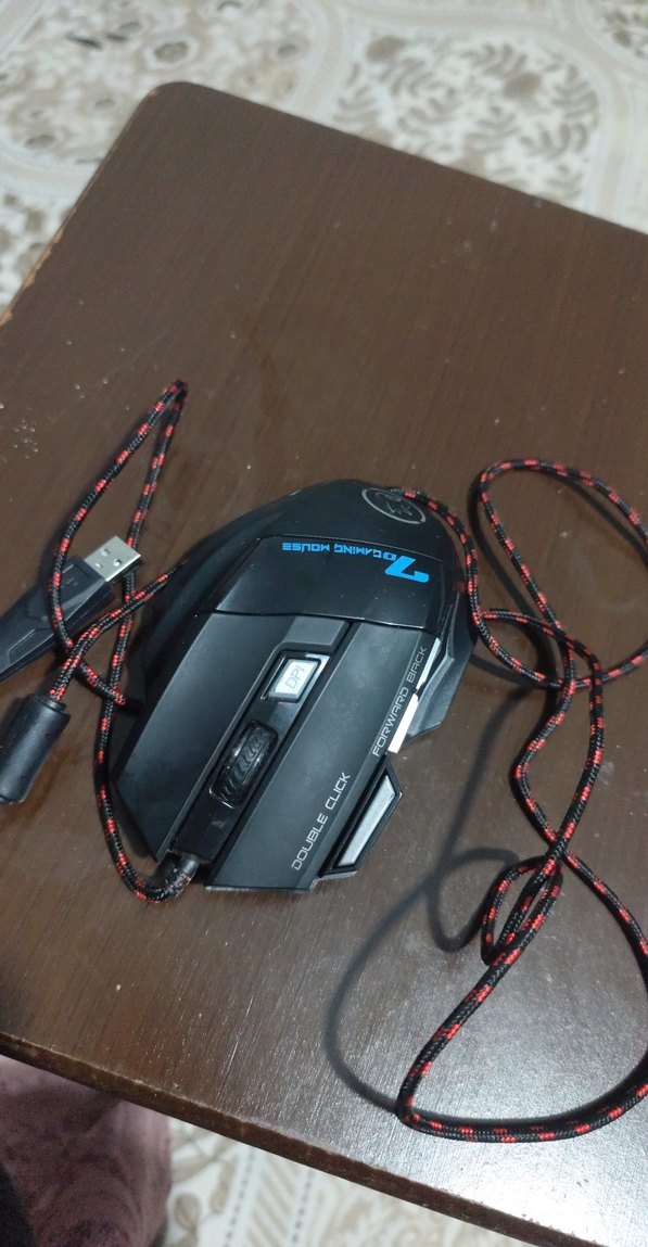 Kablolu Siyah Oyun Mouse'u - Görsel 2