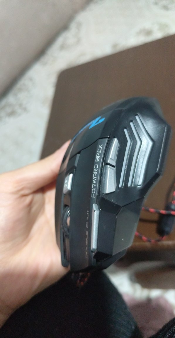 Kablolu Siyah Oyun Mouse'u - Görsel 3