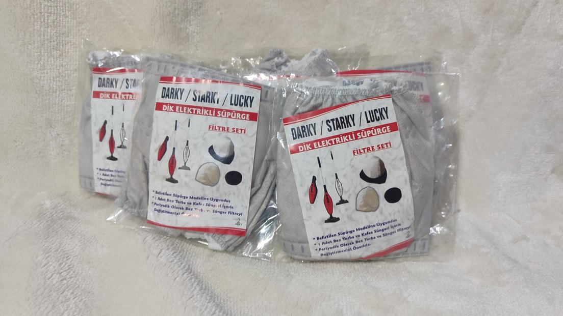 Dik Süpürge Filtre 10 adet - Görsel 3