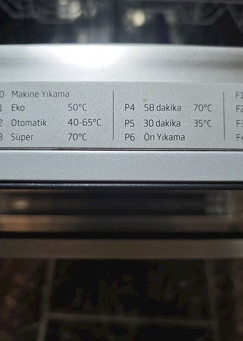 Siyah Cam Beko Bulaşık Makinesi 6+2 Prograö - Görsel 3