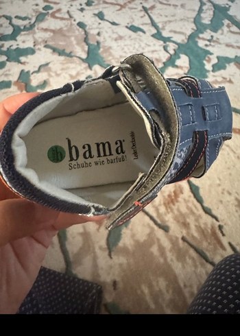 Erkek Bebek İlk Adım Mavi Baskılı Ayakkabı - Görsel 2