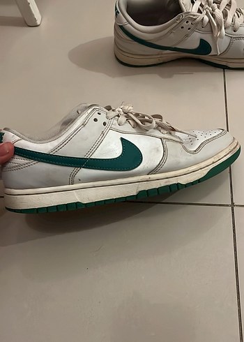 Beyaz Bağcıklı Kadın Spor Ayakkabı - Görsel 6