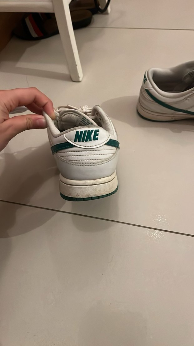 Beyaz Bağcıklı Kadın Spor Ayakkabı - Görsel 5