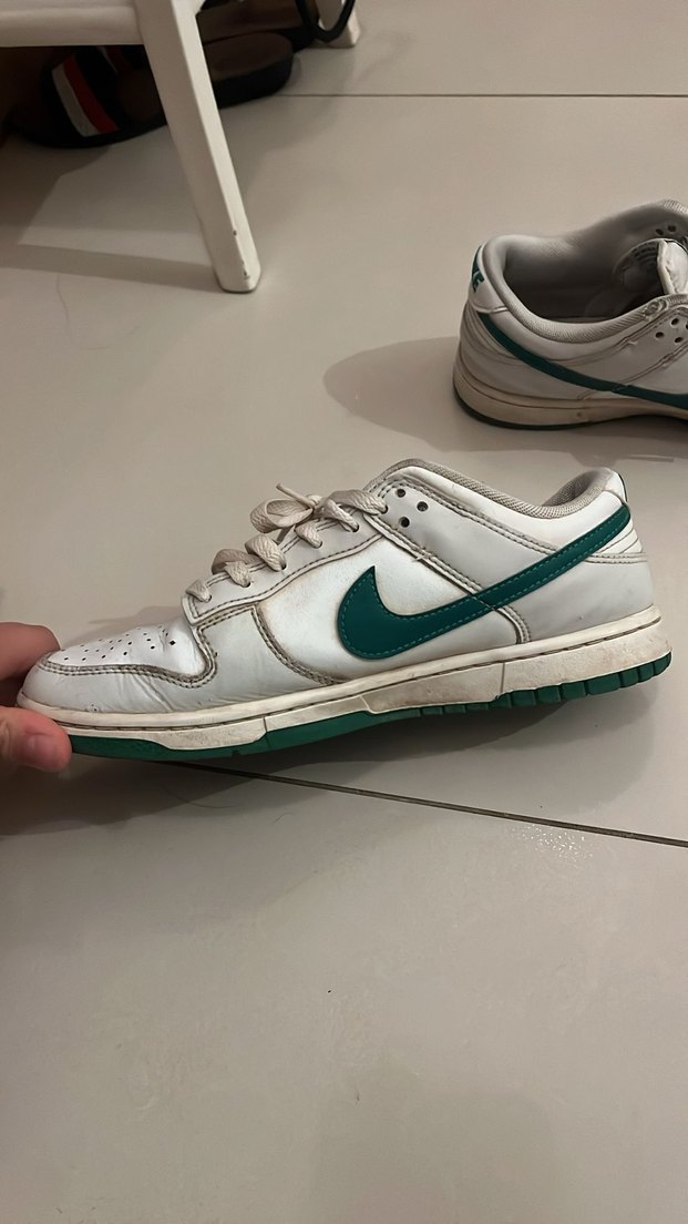 Beyaz Bağcıklı Kadın Spor Ayakkabı - Görsel 3