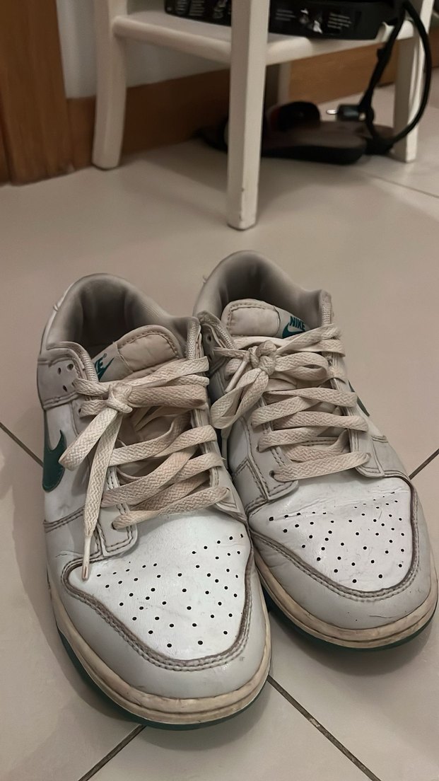 Beyaz Bağcıklı Kadın Spor Ayakkabı - Görsel 2